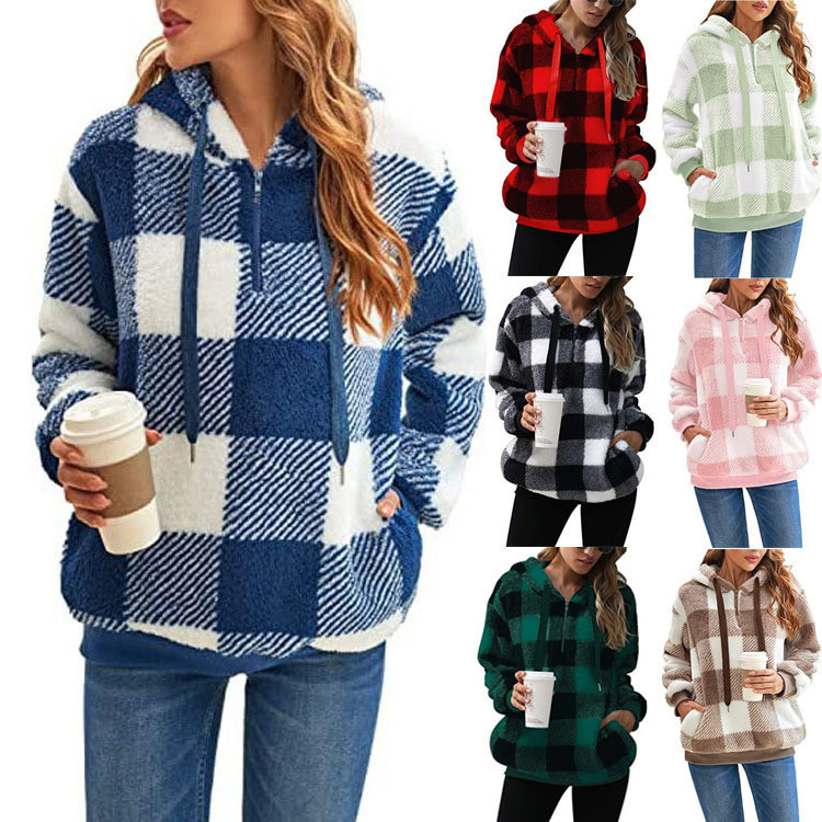 Mariam - Stylish Half-Zip Sweater