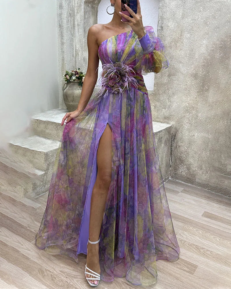 Cecelia - Sophisticated Split Dress
