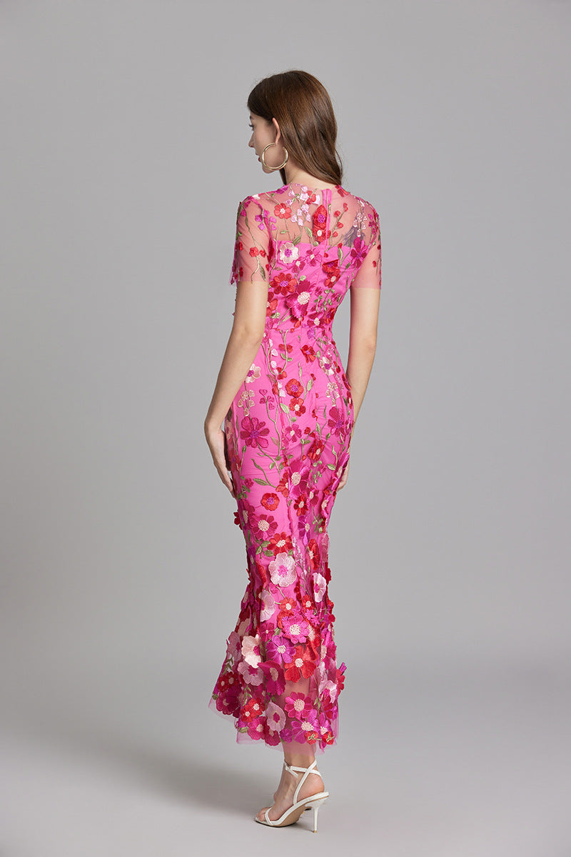 Jessica - Elegant Floral Dress