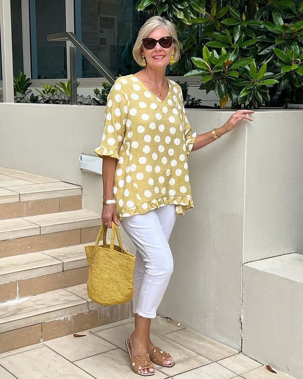 Evelyn - Classic Vintage Chic Top