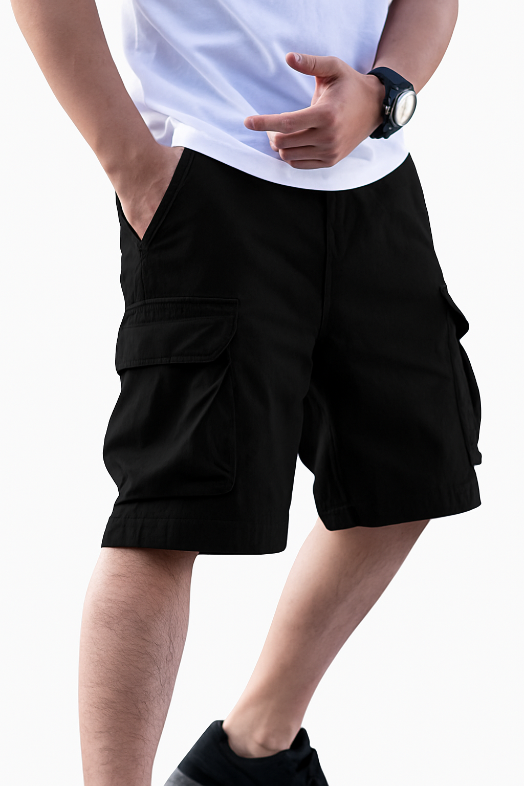 Claude | Men Utility Cargo Shorts | Functional Comfort