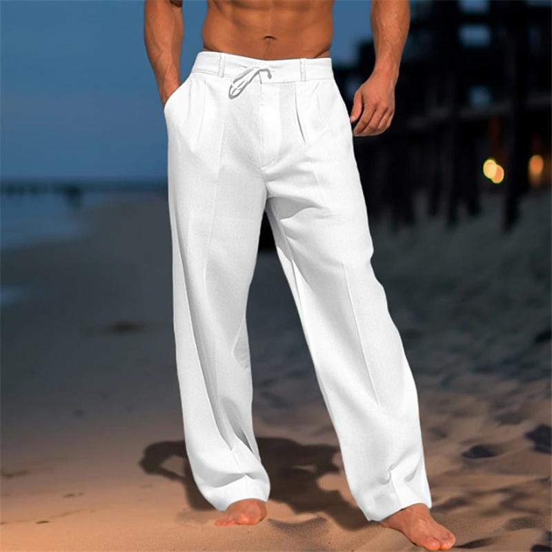 Callum | Men’s Breathable Linen Pants | Wrinkle-Resistant