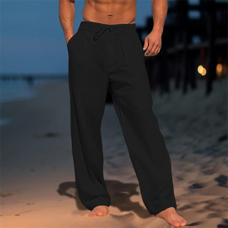 Callum | Men’s Breathable Linen Pants | Wrinkle-Resistant