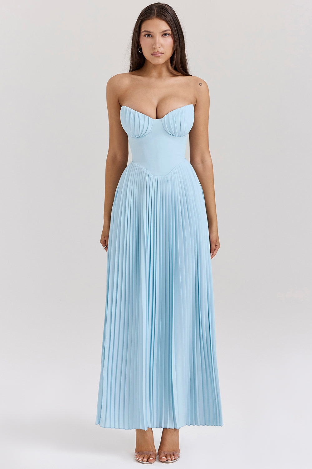 Natalie - Corset-Style Maxi Dress