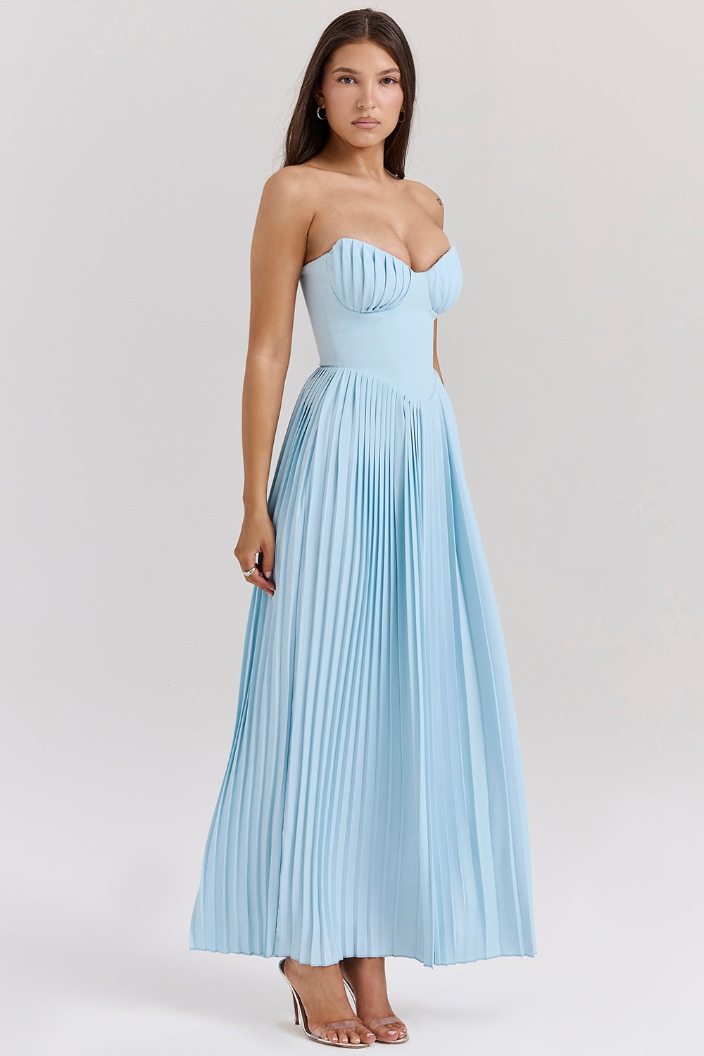Natalie - Corset-Style Maxi Dress
